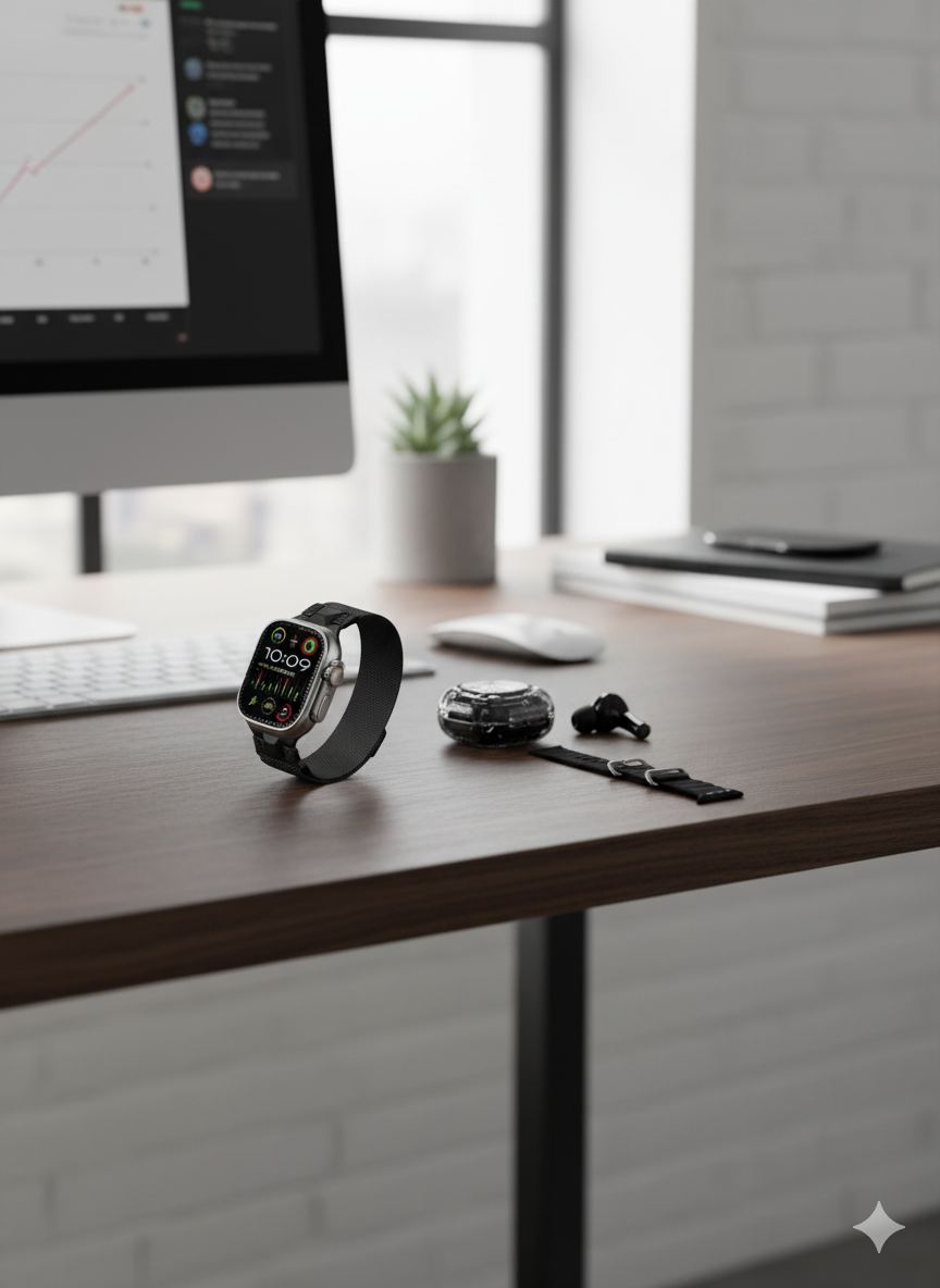 The New 2.3 Large-Screen Smart Watch and Bluetooth Handsfree D110