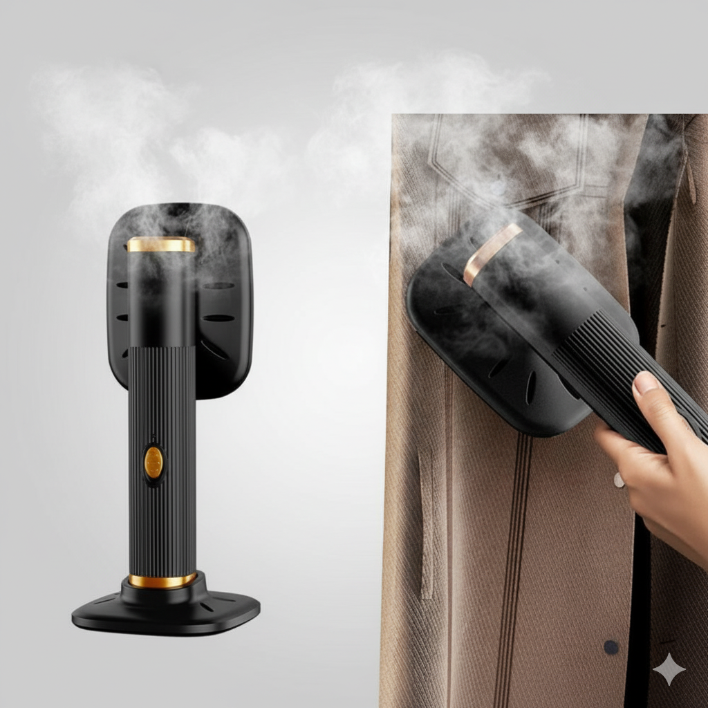 Portable Travel Steamer for Clothes Mini Steam Iron 180Rotatable Handheld