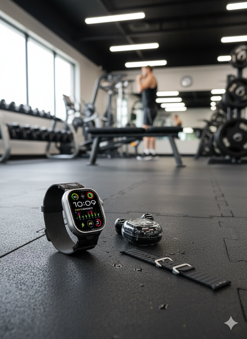 The New 2.3 Large-Screen Smart Watch and Bluetooth Handsfree D110