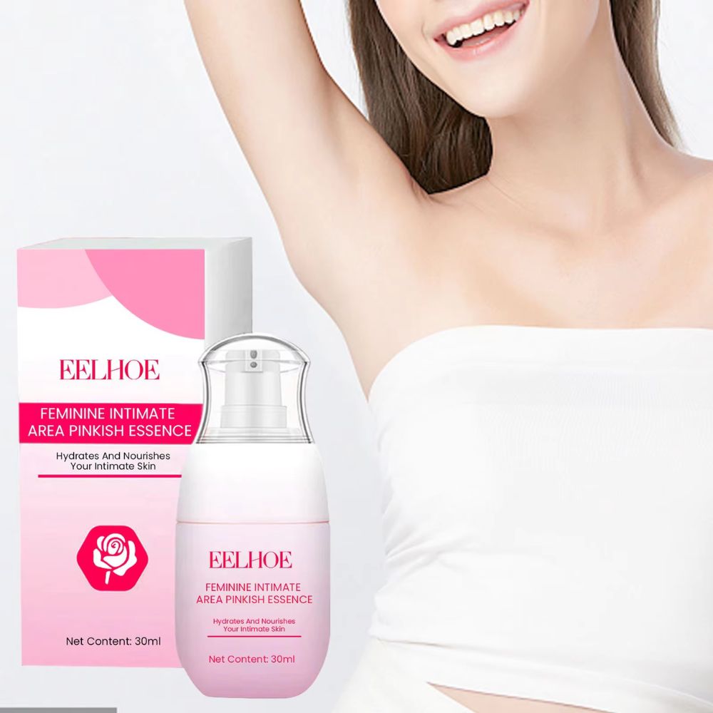 EELHOE 30ML Intimate Area Pinkish Essence Dark Knuckle Body Whitening Serum Dark Spot Correcting Remover Glow Skin Care Serum