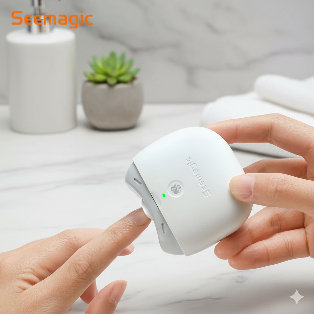 Seemagic Electric Automatic Nail Clippers Pro with Light