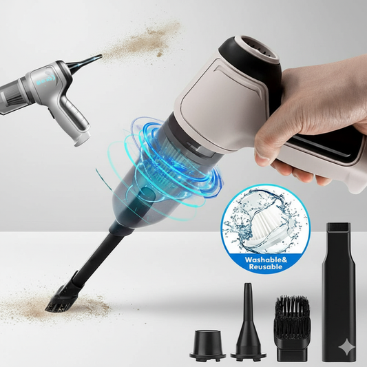 Handheld Wireless Vacuum Cleaner And Air Blower Air Pump 3in1 Dust Blower
