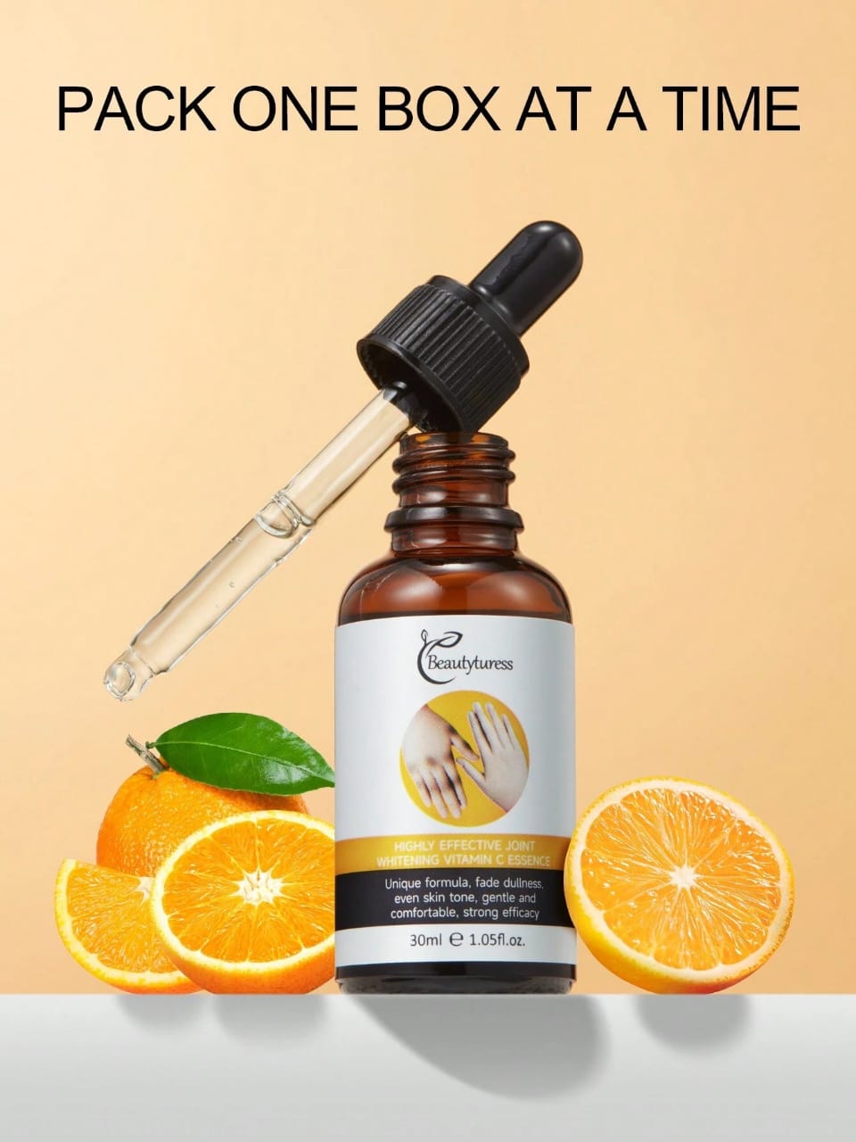 30ml Brightening and Whitening Serum - Made with Vitamin C, Suitable for Spots, Armpit, Inner Thigh, Joints, Improves the Appearance of Skin, Body and Intimate Area