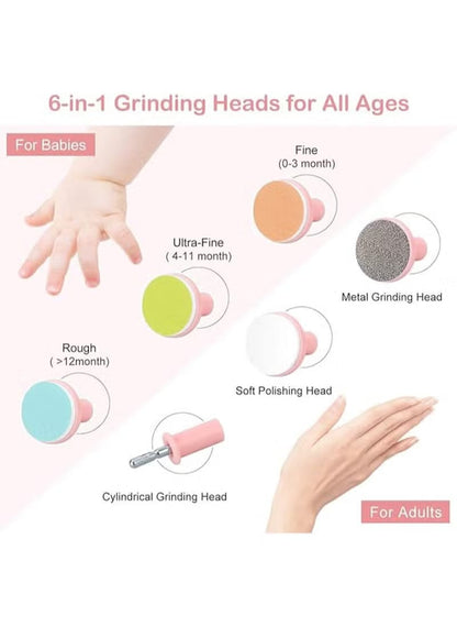 Baby Electric Nail Trimmer Set