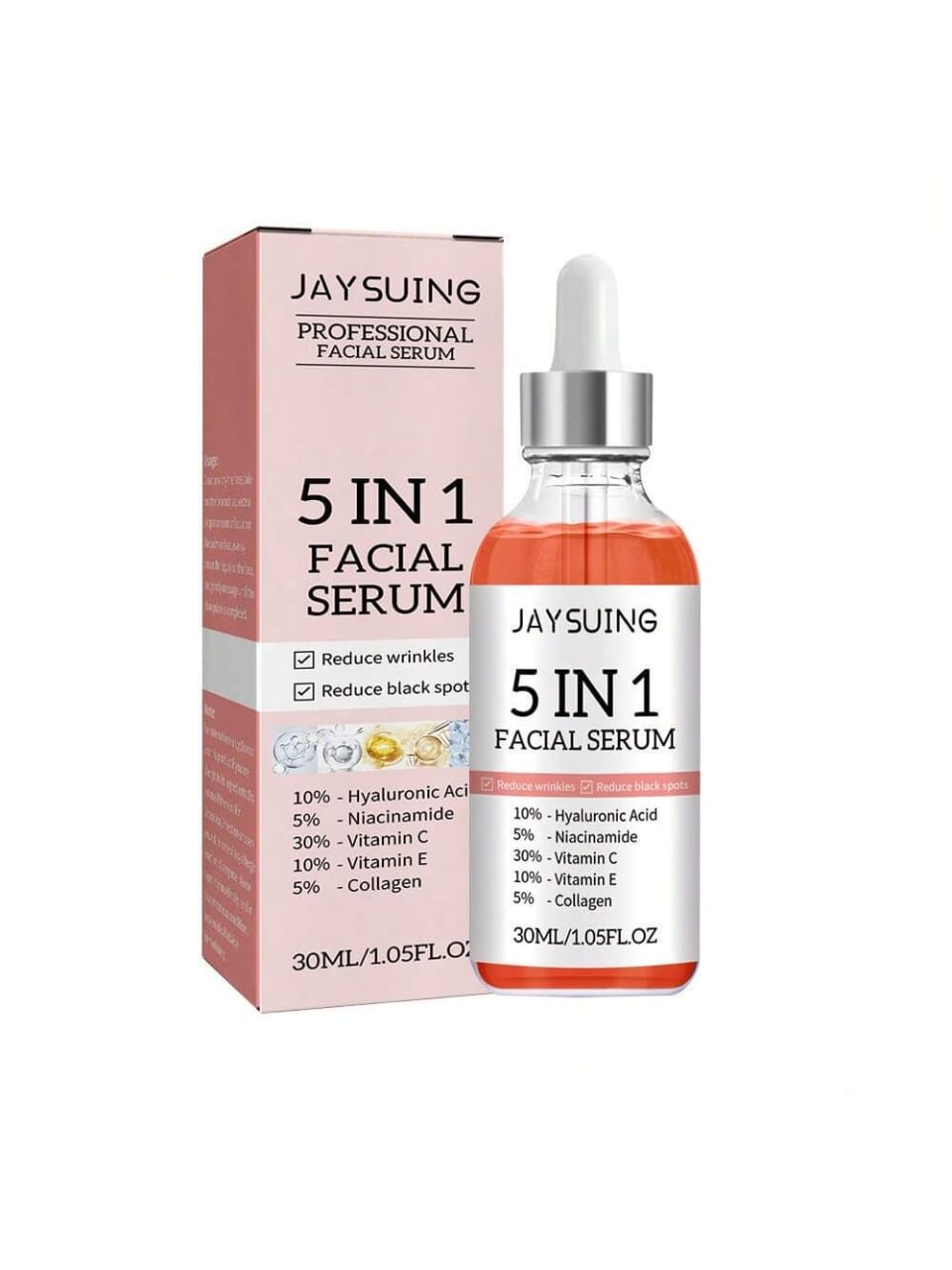 Multi-Use Face Serum (5 in 1) - Anti-Wrinkle, Firming, Spot Lightening, Moisturizing, Nourishing - Skin Beauty Gift Mother's Day Gift