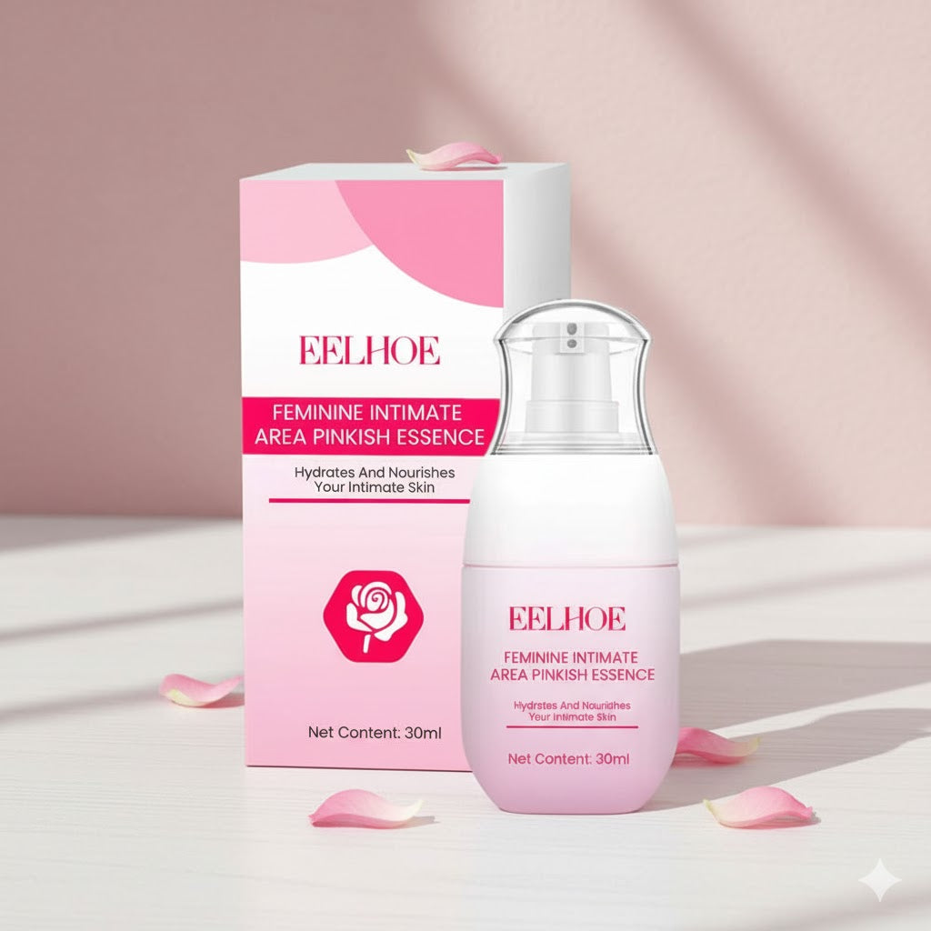 EELHOE 30ML Intimate Area Pinkish Essence Dark Knuckle Body Whitening Serum Dark Spot Correcting Remover Glow Skin Care Serum